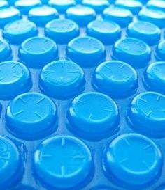 Blue pool solar blankets