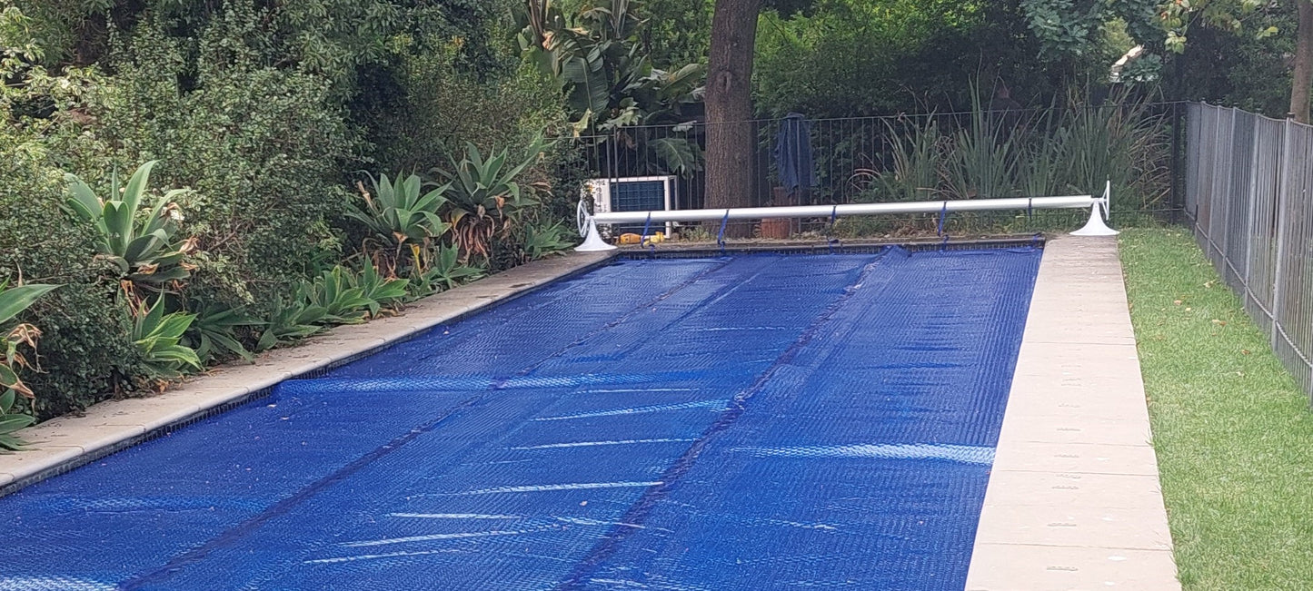 Pool Solar Cover - Roll-Up Station