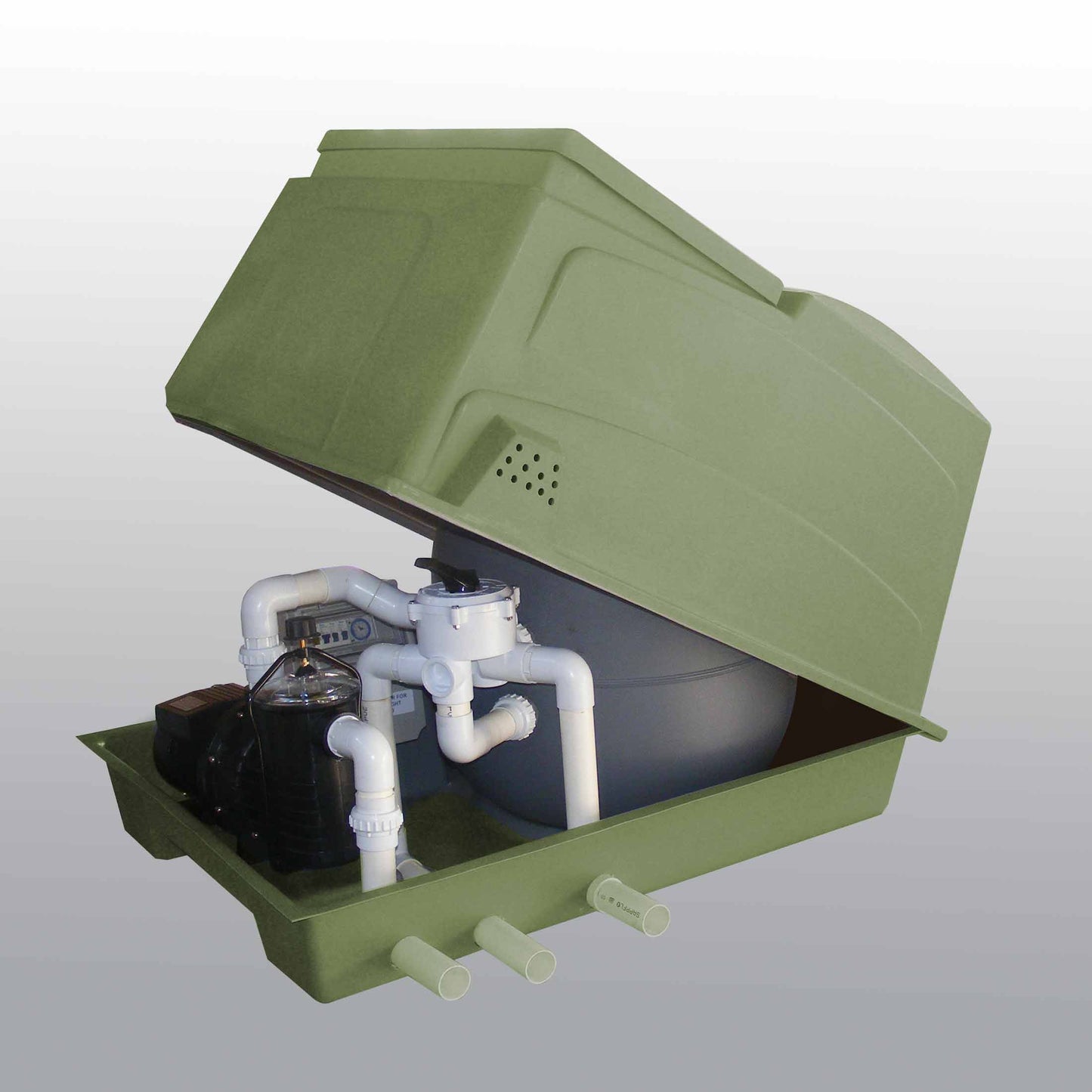 Aqua Max 2-Bag / 0.6kw Pump & Filter Combi - Green