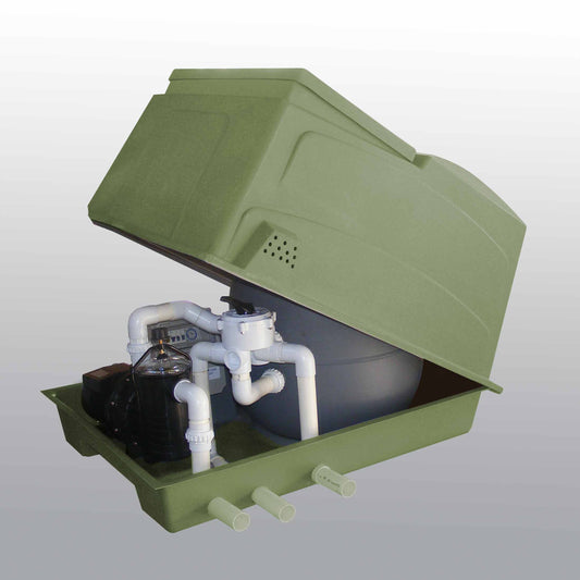 Aqua Max 4-Bag / 1.1kw Pump & Filter Combi - Green