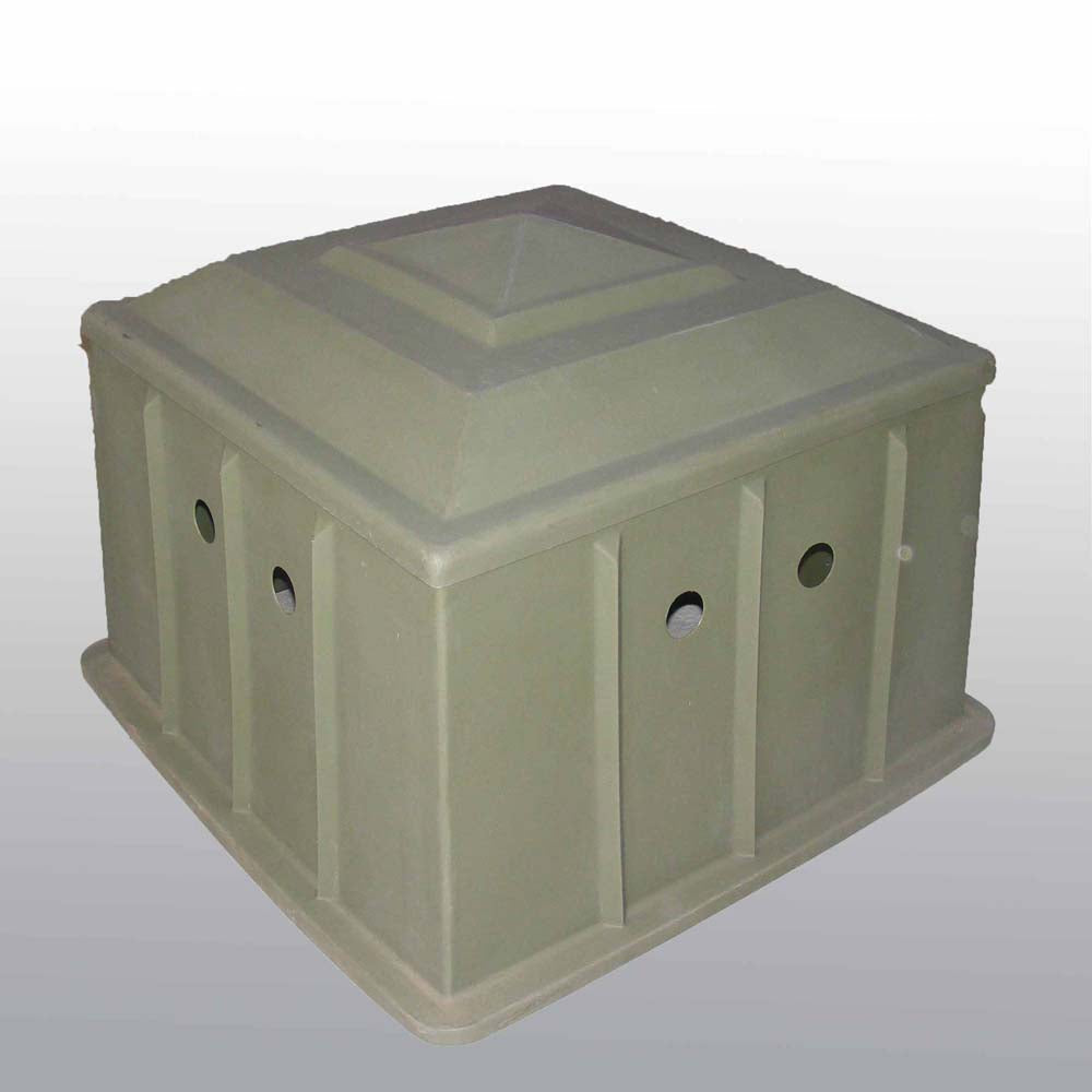 Pump & Filter Box - Green 900x900x700mm